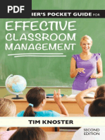 Download Teachers Pocket Guide for Effective Classroom Management The - Knoster Timothy SRG by myrella14 SN248147686 doc pdf