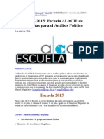 9f ALACIP Herramientas Para El Analisis Politico 2015 Curso