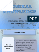 Chapter 8. General Knowledge (Matlin)