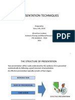 Presentation Techniques