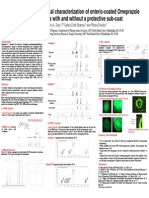 Physicochemical characterization of enteric-coated Omeprazole pellets