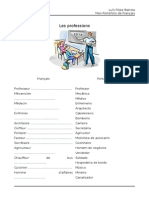 Les Professions Vocabulaire PF