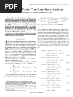 Discrete Wavelet Transform Signal Analyzer: Pedro Henrique Cox and Aparecido Augusto de Carvalho