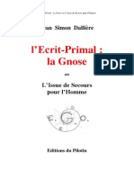 L'écrit Primal, La Gnose Ou L'issue de Secours Pour L'homme