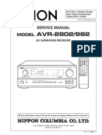 Denon AVR2802 Rec
