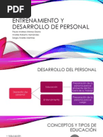 Entrenamiento, Coaching y Mentoria