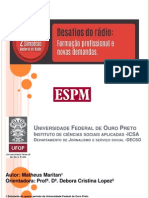 Apresentação ESPM