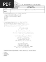 Evaluación 7 Simce 2° Medio.