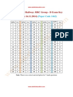 RRC - D Nov16 Evng Key - Unlocked PDF