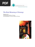 Download The Real Meaning of Strategy by mrfabich SN24818448 doc pdf