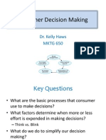 8 - Consumer Decision Making (Student) 0