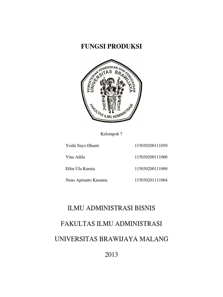 Fungsi-produksi