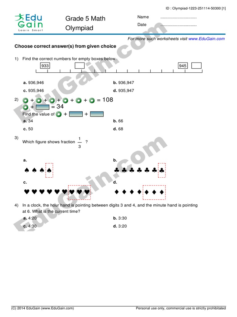 imo-math-olympiad-sample-practice-paper-for-class-5-by-edugain