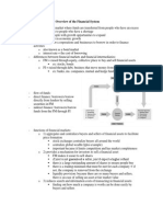 Lecture One and Two Summary Notes