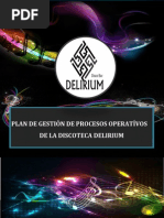 Plan de Gestión de Discoteca