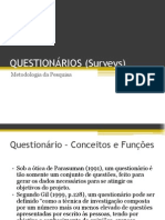 QUESTIONÁRIOS