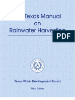 The Texas Manual On Rainwater Harvesting