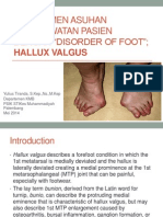 Manajemen Asuhan Keperawatan Pasien Dengan Disorder of Foot Hammer Toe and Hallux Valgus FREE
