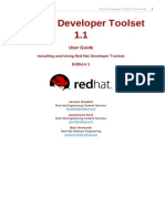 Red Hat Developer Toolset 1 User Guide en US