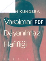 Milan Kundera-Varolmanın Dayanılmaz Hafifliği PDF