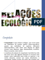 RELAÇÕES ECOLOGICAS