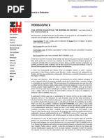 Uma leitura insolente de 'Em memória de Paulina'