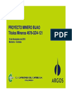 16.11 Cementos Argos Mining Project Bijao Montería