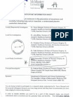 Melatonin Study Consent