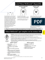 Perfil de Ranura de Poleas McKissick