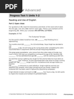 Ready For Advanced CD Rom TestsRfA - TB - Test1