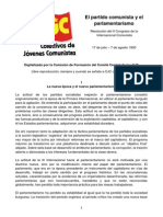 II Congreso IC - El Partido Comunista y El Parlamentarismo