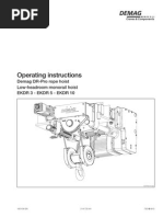 Demag DKUN Hoist Operating Manual | Electrician | Safety demag chain hoist wiring diagram 