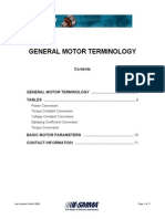 Dc Motors Terminology