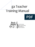 Yoga Teacher Training Manual