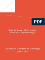 Leis de Acesso à Informação_dilemas Da Implementação-Artigo19