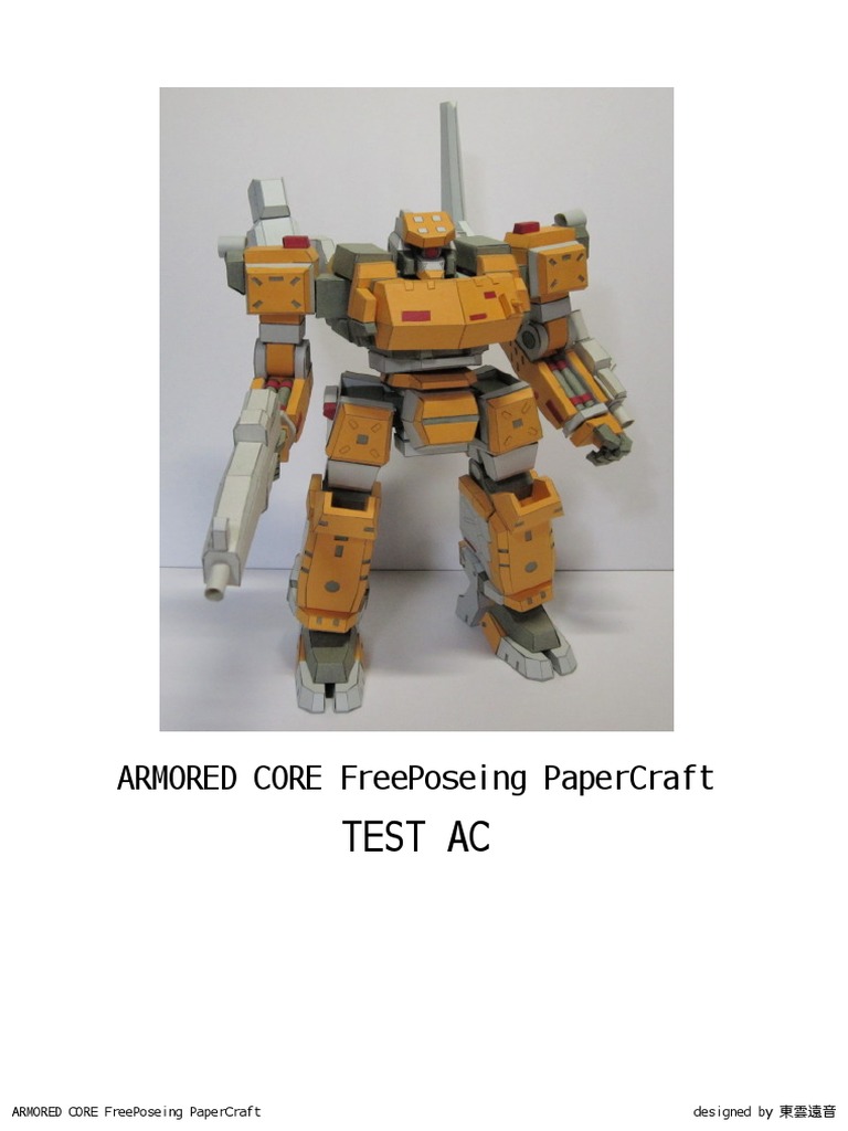 Armored Core Test AC | PDF