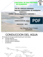 Clase N 04-Conduccion Del Agua