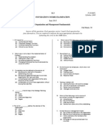 P-I (OMF) Syllabus 2008: E-3 Foundation Course Examination