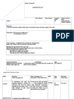 Lesson Plan Format PPP