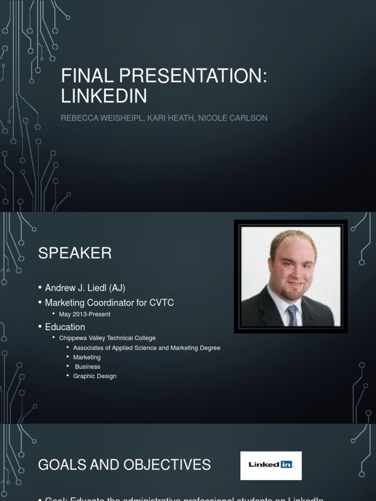 Linkedinfinal Presentation | PDF