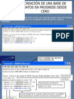 Quinta de Progress (Crear Base Dato de 0)