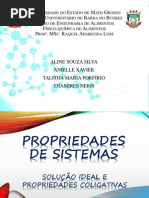 Propriedades Coligativas.