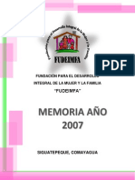 Memoria Fudeimfa 2007