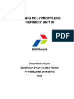 Kilang Polypropylene Refinery Unit Iii
