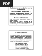 3ª y 4ª Clase - Morfología de Los Cuerpos Minerales