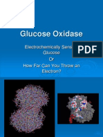 Glucose Oxidase: Electrochemically Sensing Glucose or How Far Can You Throw An Electron?