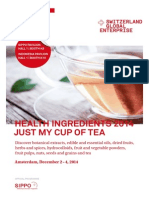 Health Ingredients Brochure 2014