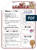 Chalfants December 1 Kindergarten Newsletter