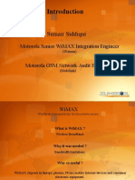 Sumair Siddiqui: Motorola Senior Wimax Integration Engineer