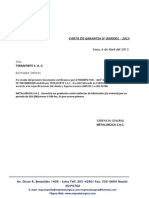 Garantia 00000001-2013 Terraforte